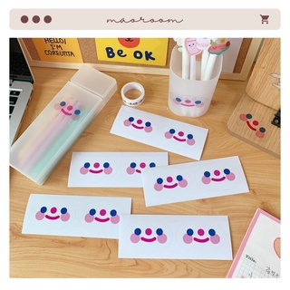 Sticker trang trí hình mặt cười dễ thương