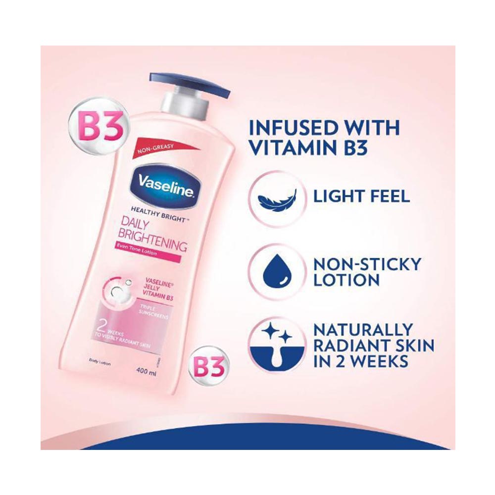 Sữa dưỡng thể làm trắng da Vaseline White Lightening Lotion 725ml mẫu mới (vòi to) (nhiều mùi)