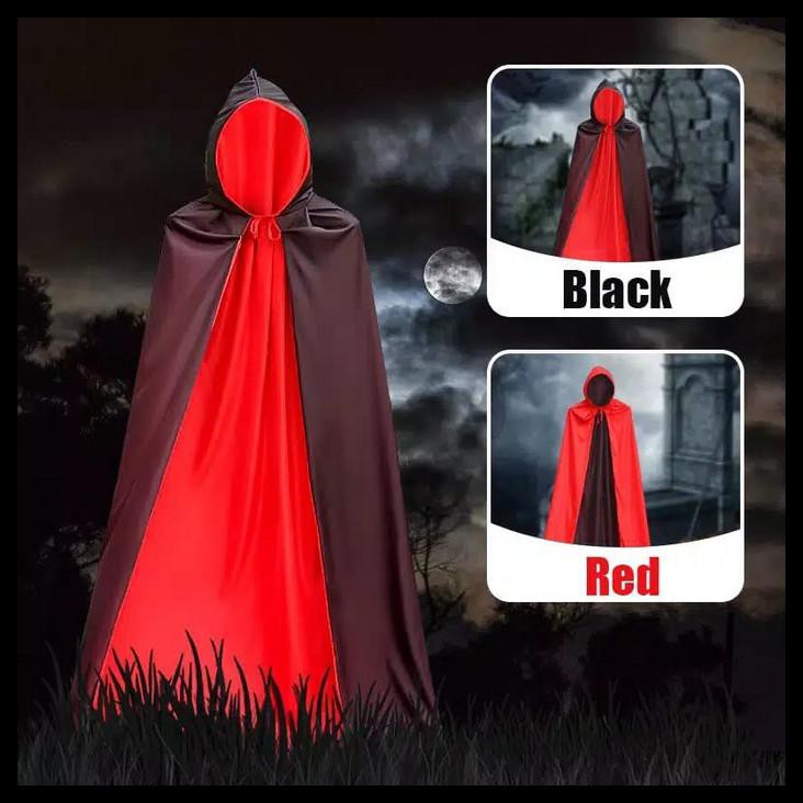 Bộ Đồ Hóa Trang Ma Cà Rồng Dracula - 170cm 2 Mặt Màu Đỏ Đen Mới Nhất