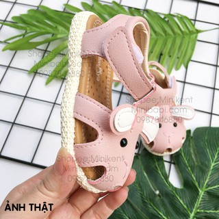 Dép sandal hình thỏ đế mềm cho bé