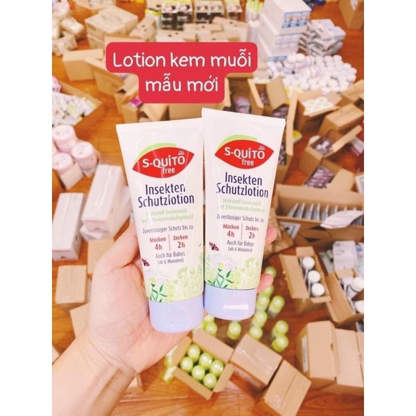 Kem bôi-gel-xịt chống muỗi và côn trùng S 15ml-100ml- QUITO FREE INSEKTEN SCHUTZLOTION- Xách tay Đức