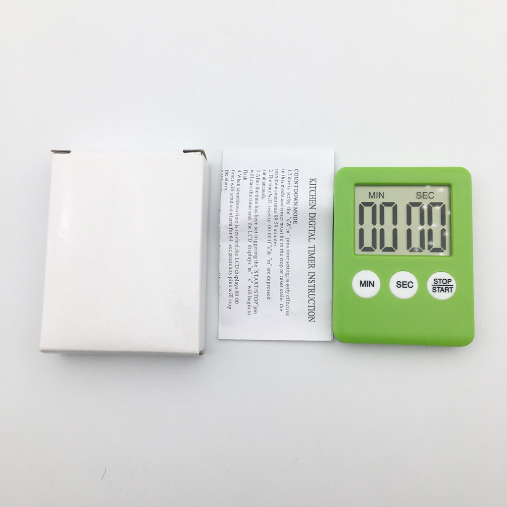 Đồng hồ bấm giờ đếm ngược mini màu ngẫu nhiên