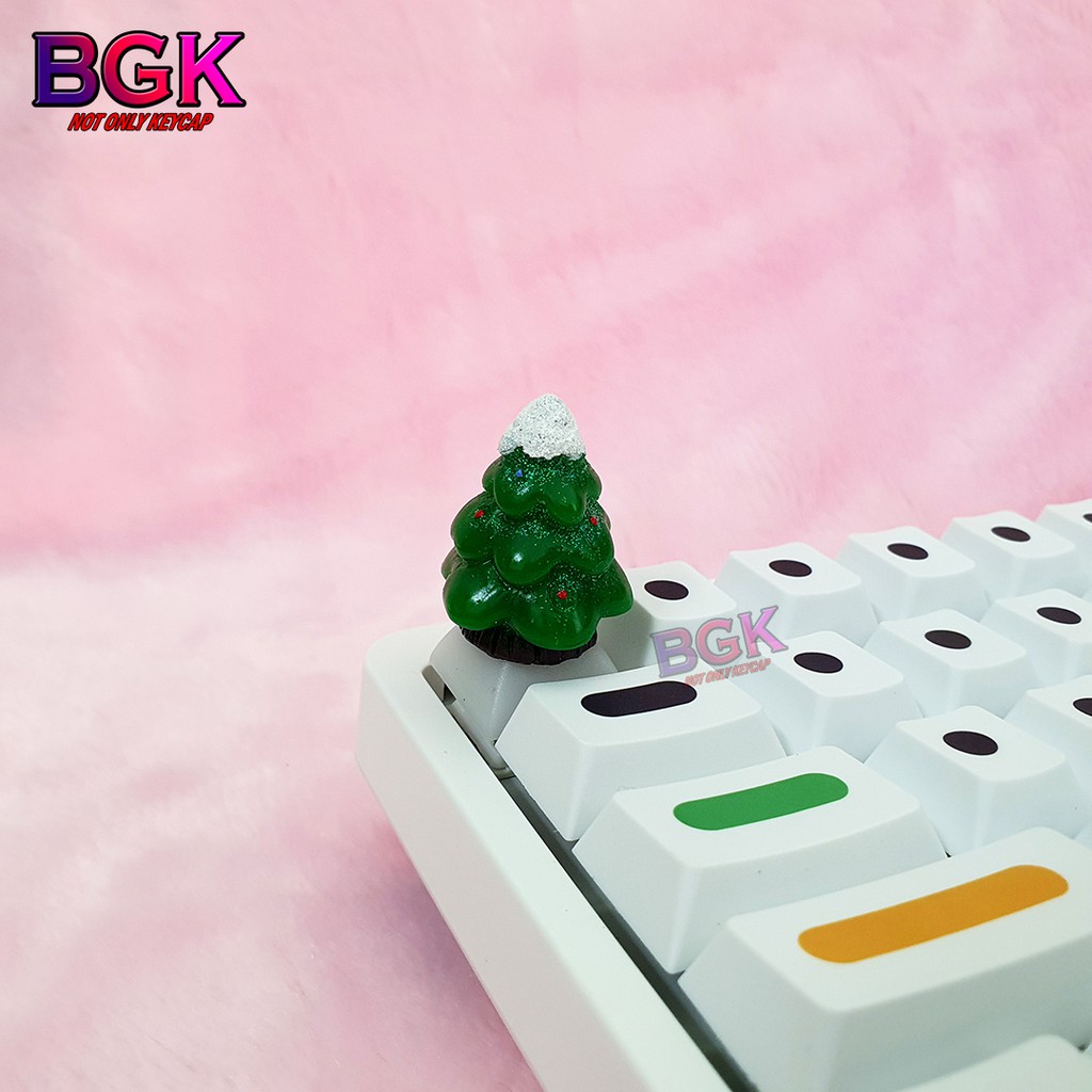 Keycap lẻ hình chủ đề giáng sinh siêu dễ thương Keycap Artisan Christmas Theme