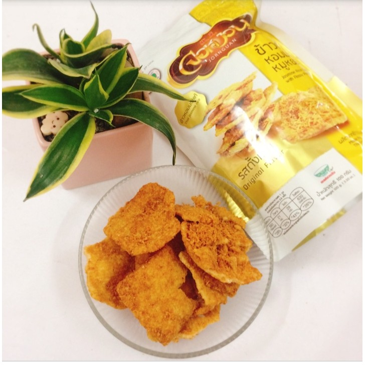 Cơm cháy hàng nhập khẩu Thái Lan 3 vị