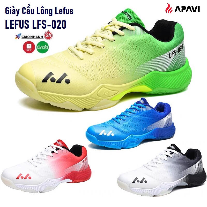 Giày cầu lông Lefus L020 màu sắc độc đáo, siêu phẩm, da PU, lưới thoáng khí, EVA đàn hồi !