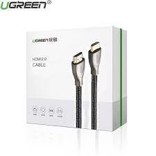 Dây HDMI 2.0 Carbon Ugreen 50106/50107/50108/50109/50110 (Dài 1m đến 5m) chuẩn 4K,2K/60Hz