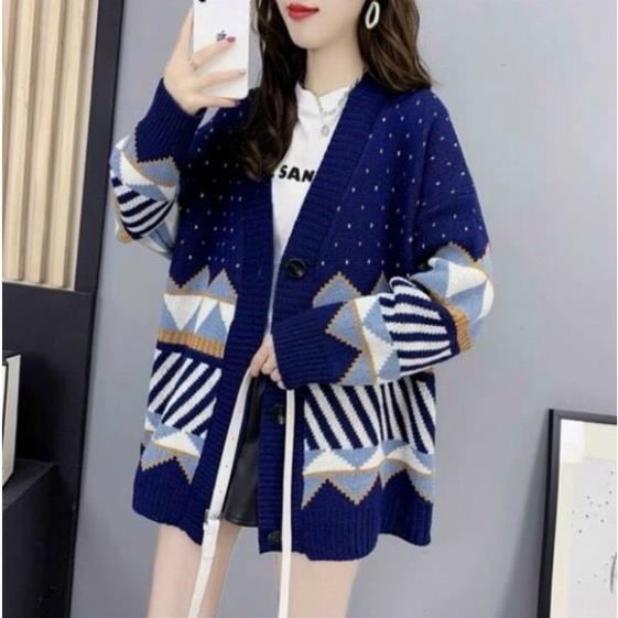 Áo len nữ dài tay, áo len nữ from rộng mặc bao ấm hàng cao cấp quảng châu chất len co giãn rất tốt