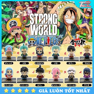 Mô hình chibi luffy zoro law One Piece - Luffy mũ rơm