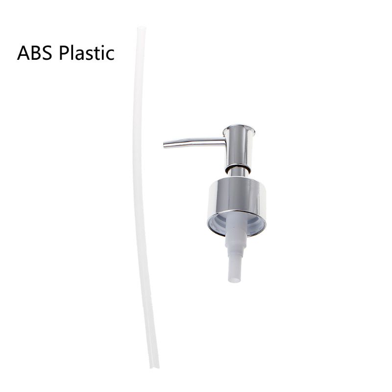 Bình Đựng Xà Phòng Dạng Nhấn Bằng Thép Không Gỉ Tiện Dụng Cho Nhà Bếp