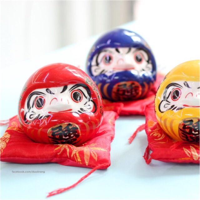 Daruma đựng tiền 7cm - 5 màu