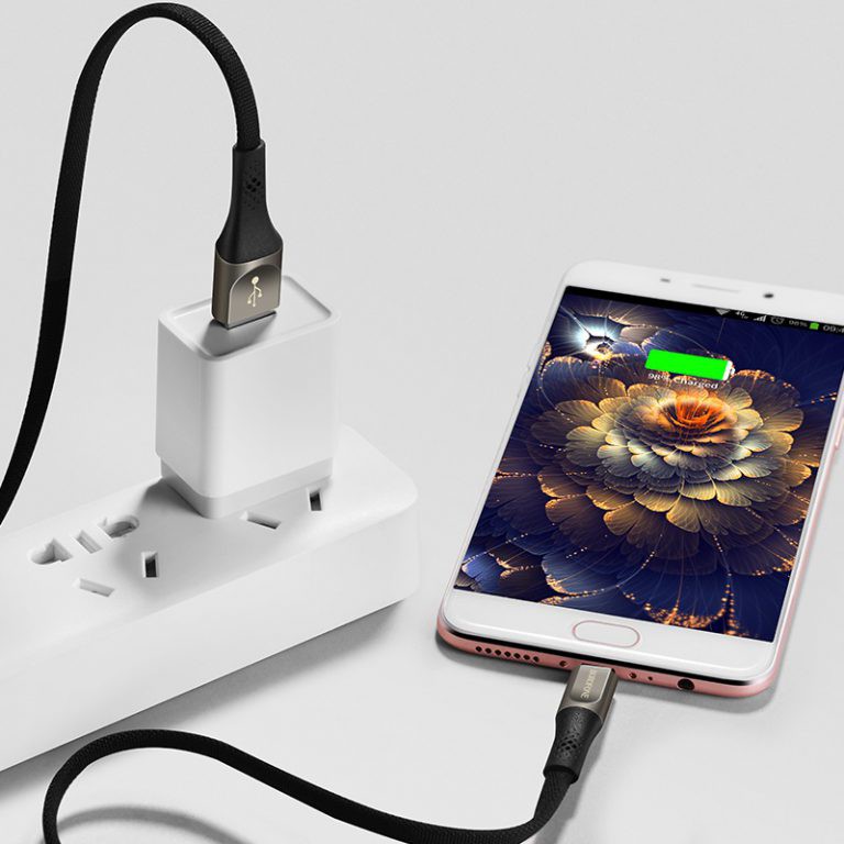 Cáp Sạc MICRO USB Borofone BU7 Dài 1.2M Dây Dù Cho Android - BH 12 Tháng 1 đổi 1 (MÀU SẮC NGẪU NHIÊN) - Hưng Long PC