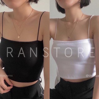 Áo 2 dây bún sợi mảnh bozip dáng ôm body thời trang nữ cá tính/ Áo kiểu nữ co dãn thời trang hàn quốc_ranstore