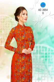 Vải áo dài in hình môn Toán