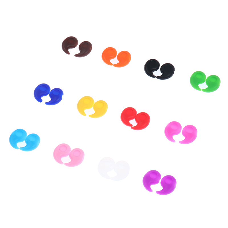 Mới Set 5 Cặp Kẹp Giữ Mắt Kính Chống Trượt Bằng Silicon Giá Đỡ