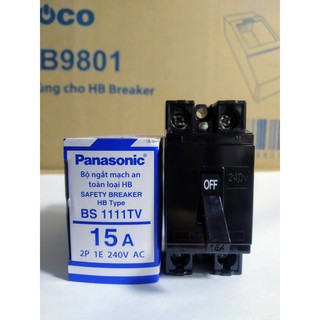 Cầu dao CB cóc Panasonic  20A 30A( BS1112TV, BS1113TV)