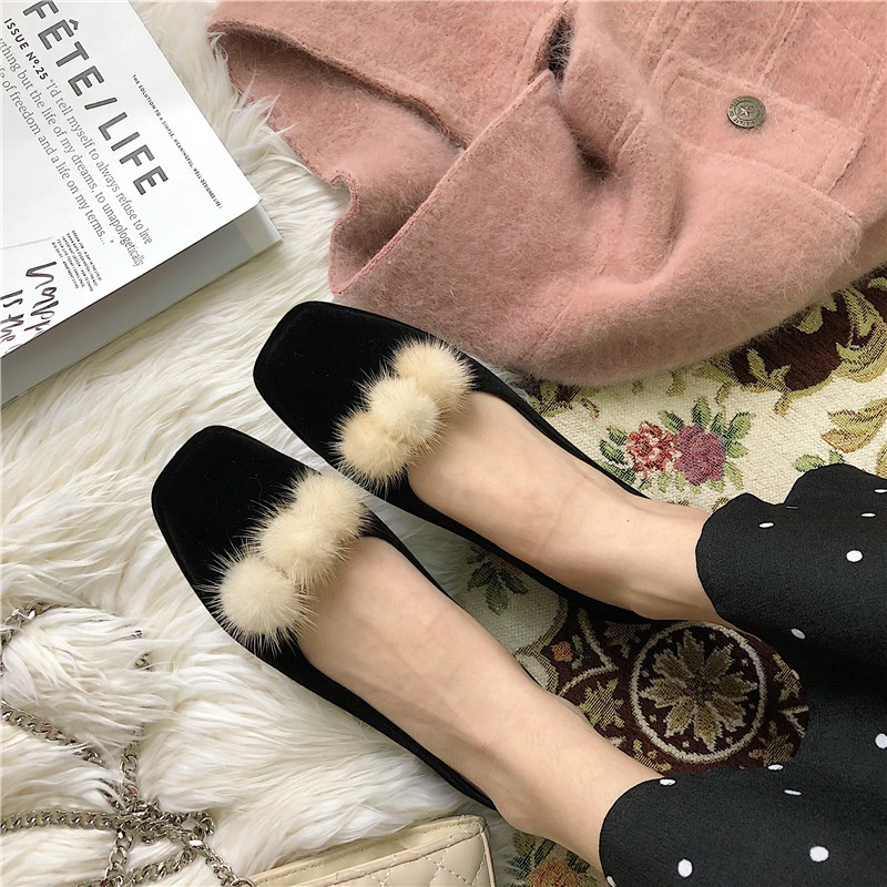 Giày búp bê nhựa bông