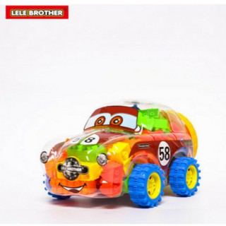 Bộ lắp ráp xe hơi gia đình Lele Brother