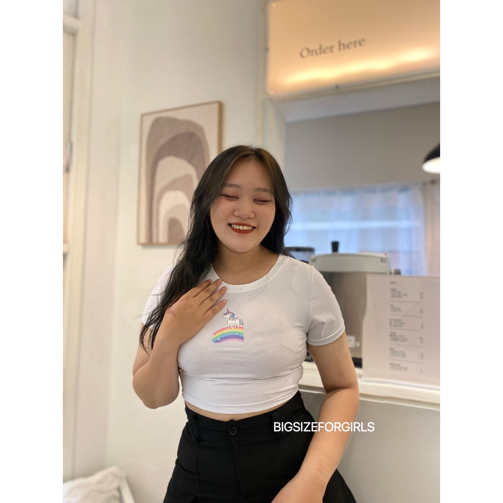 ÁO CROP UNI BIGSIZE