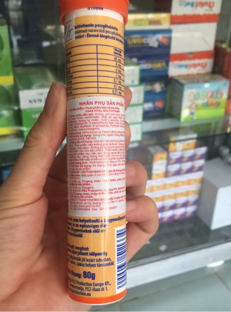 C Sủi Hungary tuýp 20 viên( mẫu mã mới ) | Thế Giới Skin Care