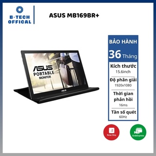 Màn Hình Di Động ASUS MB169B+/BR+ 15.6” Full HD (1920×1080) IPS Nhỏ Gọn (Ko Cảm Ứng)