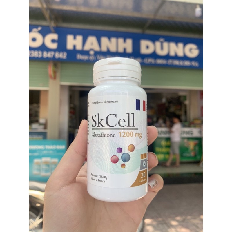 [Nhà thuốc HD] SkCell - Viên uống chống oxy hoá, trắng da , 30viên.