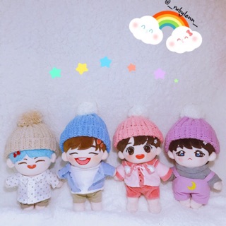 Nón chóp bông doll 10cm,15cm, 20cm( Ib chọn màu)