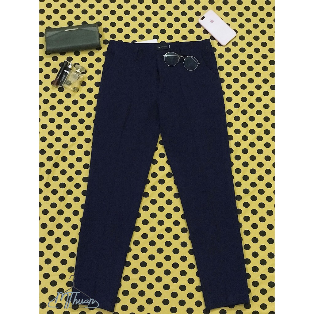 Quần Tây Vải Cao Cấp Nữ Màu Xanh Đen | BigBuy360 - bigbuy360.vn