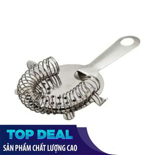 Dụng cụ chặn đá cocktail inox quầy bar | cocktail strainer