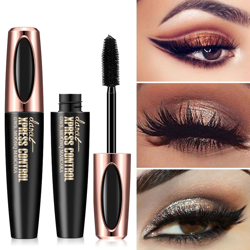 Mascara sợi tơ 4D chống thấm nước chuốt dài dày và cong mi
 | BigBuy360 - bigbuy360.vn