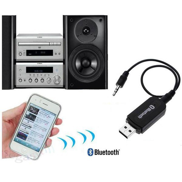 COMBO USB BLUETOOTH BT163-H163 + CÁP BÔNG SEN + CÓC SẠC