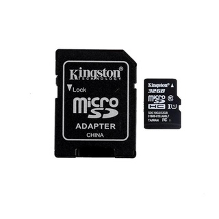 Thẻ nhớ kingston microsd class 10 16gb kèm adaptor - chính hãng