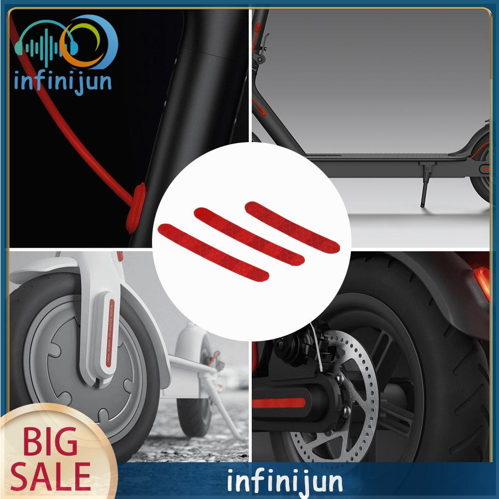 Set 3 Dải Phản Quang An Toàn Cho Xe Điện Ninebot Es2 Es3 Es4