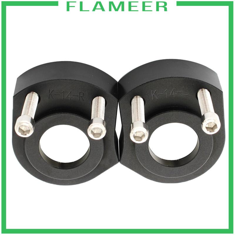 [FLAMEER] Handlebar Riser Spacer Kit For Kawasaki ZX-14R ZZR1400 2006-2018 Handle Bar | BigBuy360 - bigbuy360.vn
