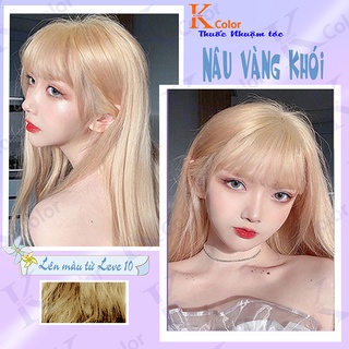 Thuốc Nhuộm NÂNG TONE TÓC sử dụng tại nhà nhiều thảo dược giá rẻ Kcolor