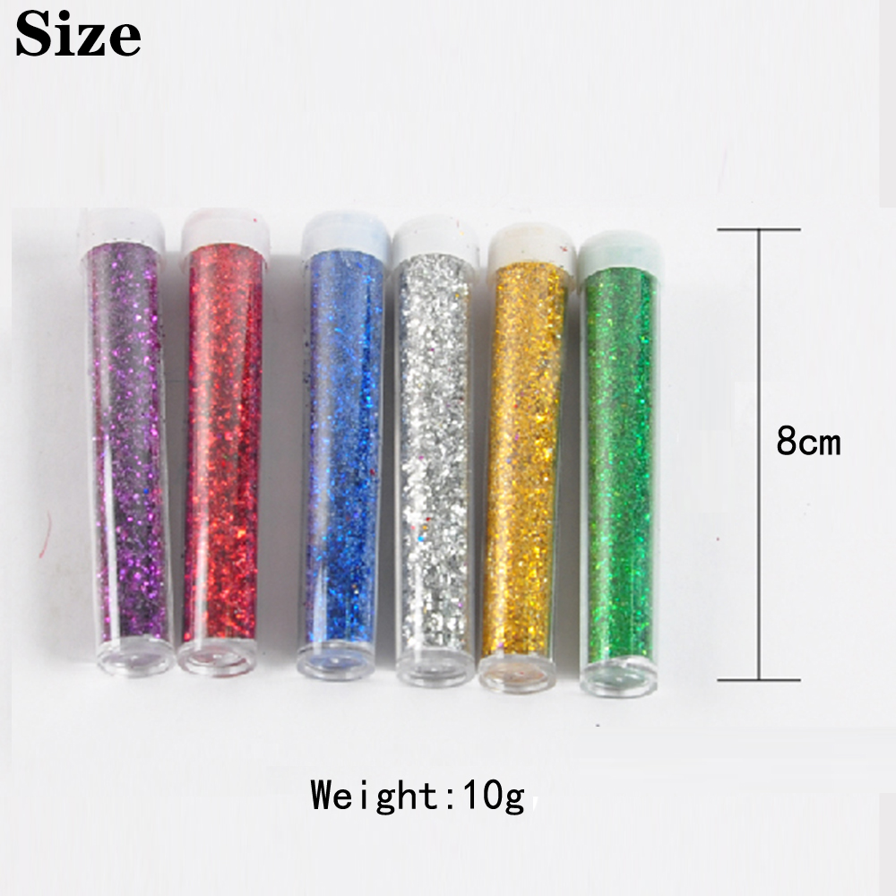 Bột Kim Tuyến Lấp Lánh Nhiều Màu Sắc Trang Trí Móng Nghệ Thuật