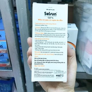 Dầu gội trị gàu Selsun 1.8%