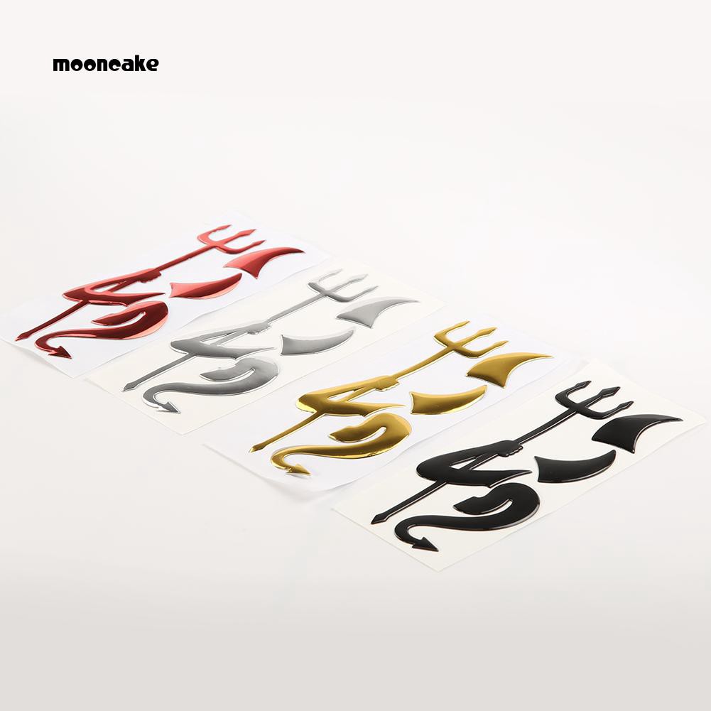 ☼Bánh Trung Thu☼Decal DáN Trang Trí HìNh QuáI VậT 3D Vui NhộN Cho Xe Hơi