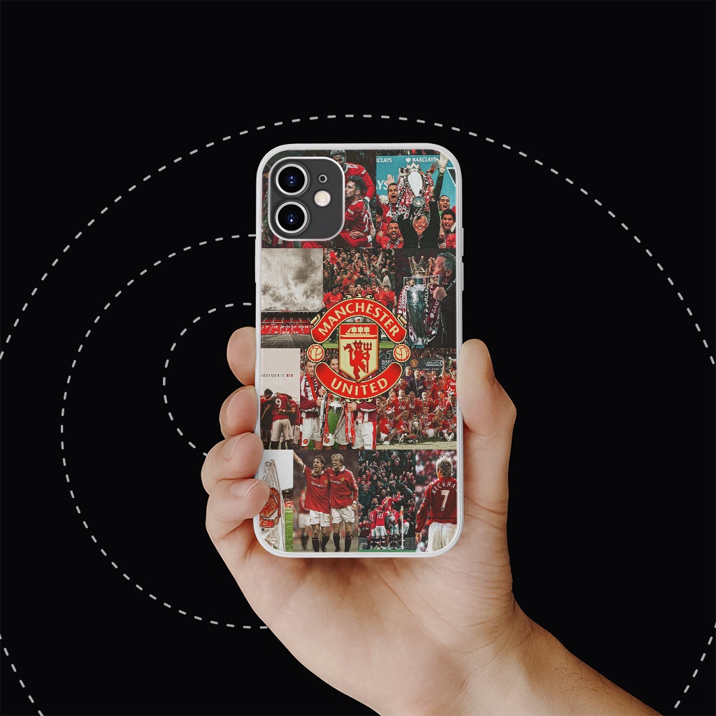 Ốp lưng team manchester united photo strip collage pro 13 11 12 promax 7 8 plus xs X Xr  ART20226994