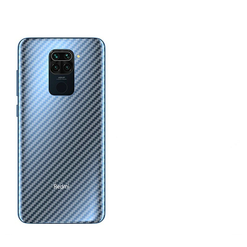 Dán lưng Carbon Redmi 10x 4G / Note 9 FREESHIP Từ 50k chống mồi hôi vân tay