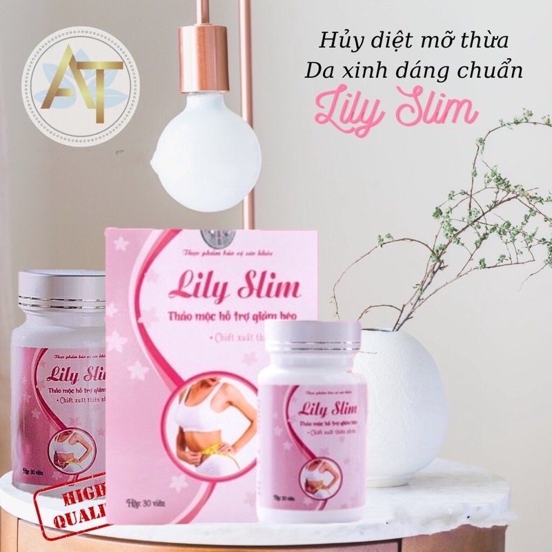 Hàng Cty - Thảo mộc giảm cân Lily Slim an toàn không tác dụng phụ