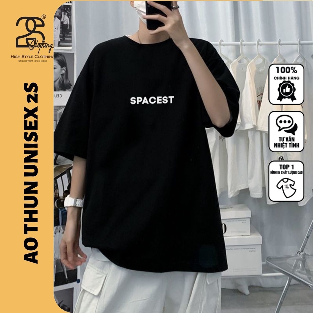 Áo Thun Unisex 2S Clothing - TV5008 Form Rộng Tay Lỡ, Áo Phông Nam Nữ Freesize | BigBuy360 - bigbuy360.vn