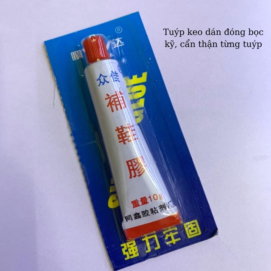 Keo con chó dán giày dép siêu chắc chuyên dụng độ dính cao bám tốt chống nước an toàn cho da tay KD02