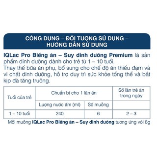 Sữa bột IQLac Pro Premium 400G