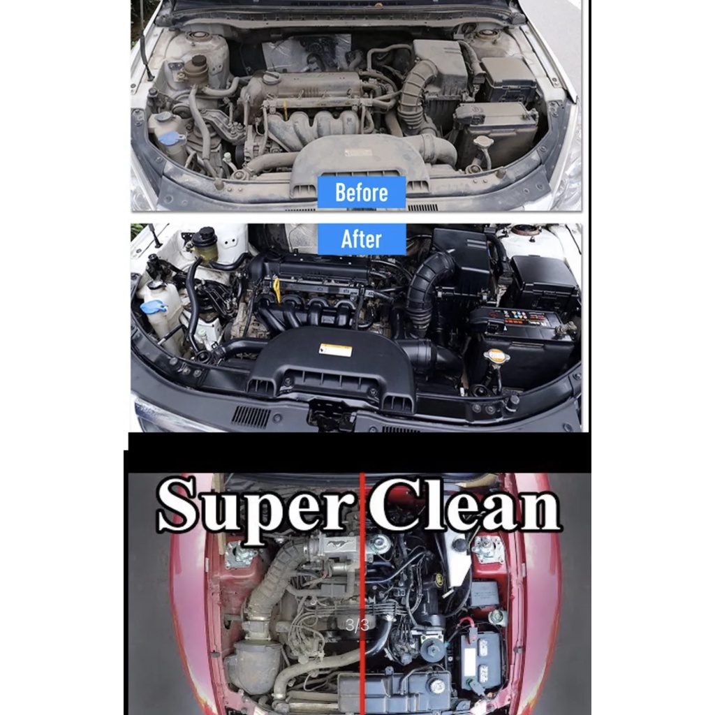 Dung Dịch vệ sinh động cơ ô tô Korea Engine cleaner 500ml