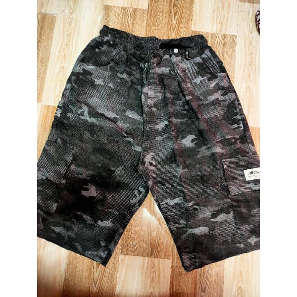 Quần ngắn thun cotton 100% cho bé trai size cồ