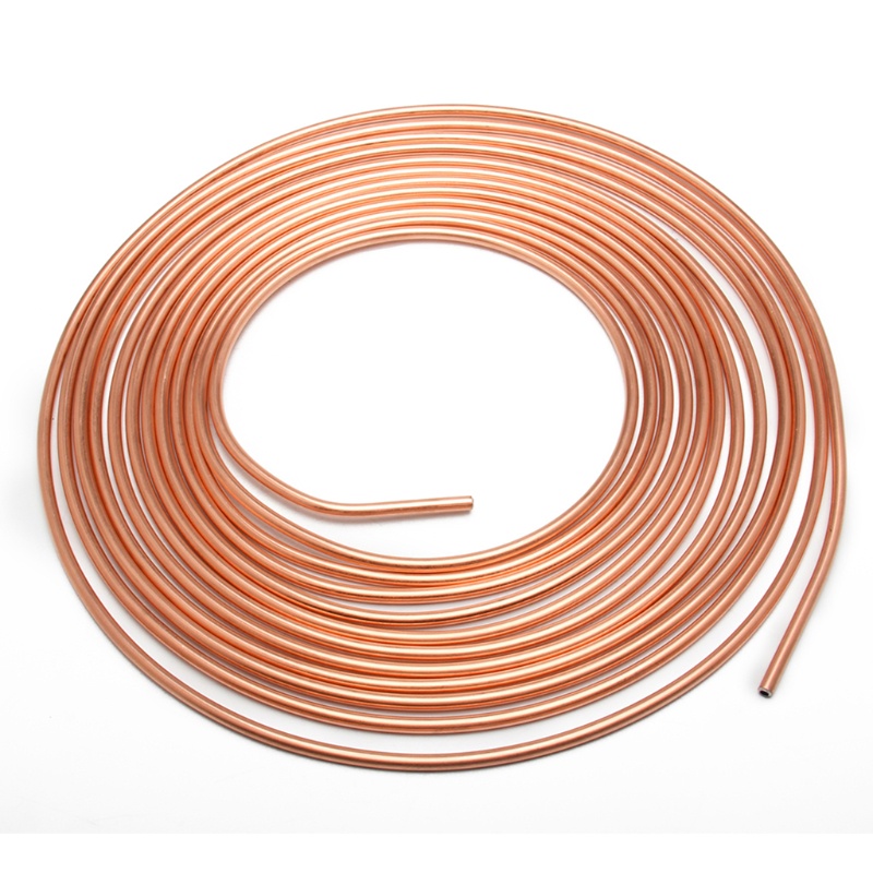 Bộ Ống Dây Phanh Bằng Đồng 25 Ft 3 / 16 &quot;Cho Xe Hơi