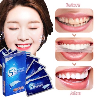 Miếng trắng răng 5d chăm sóc răng miệng