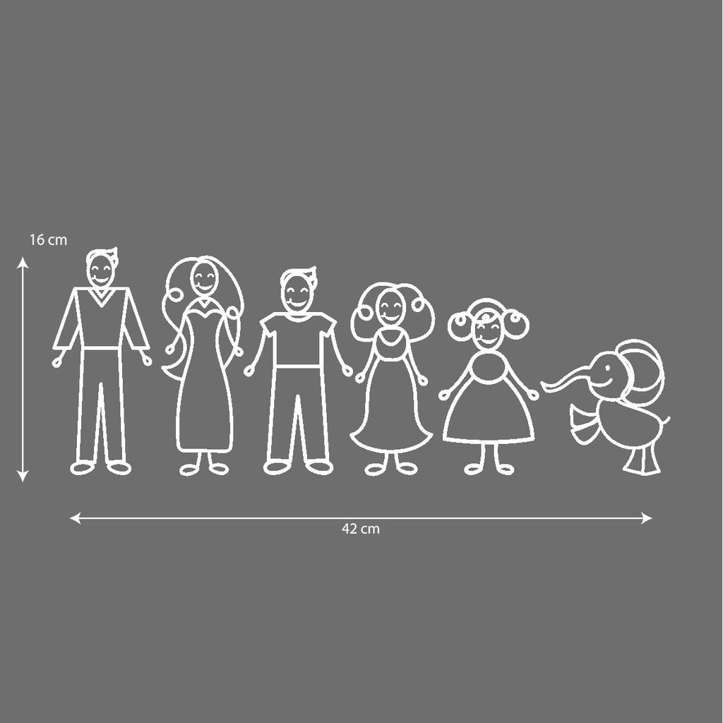 Decal xe 7 chỗ hình ảnh độc đáo Far-34