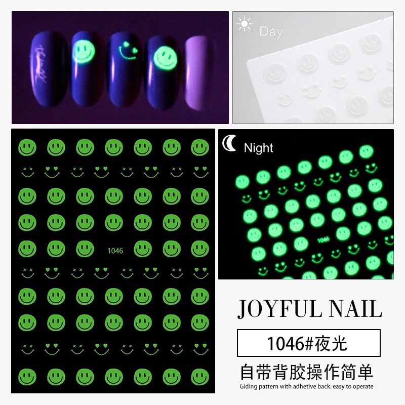 sticker dạ quảng dán móng tay nail