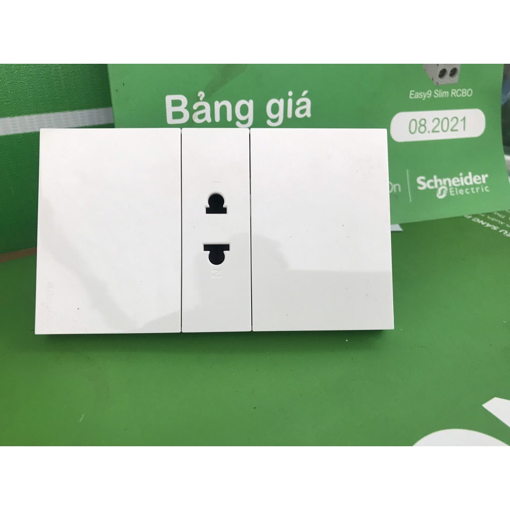 Ổ CẮM, Ổ MẠNG, Ổ TIVI Schneider AvatarOn A, 3 chấu, 2 chấu 16A cắm nhanh.